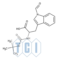 Na-(tert-butoksykarbonylo)-n1-formylo-l-tryptofan 98.0% [47355-10-2]