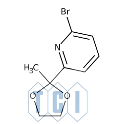 2-bromo-6-(2-metylo-1,3-dioksolan-2-ylo)pirydyna 98.0% [49669-14-9]