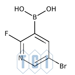 Kwas 5-bromo-2-fluoropirydyno-3-boronowy (zawiera różne ilości bezwodnika) [501435-91-2]