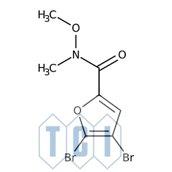 4,5-dibromo-n-metoksy-n-metylo-2-furanokarboksyamid 96.0% [502639-02-3]