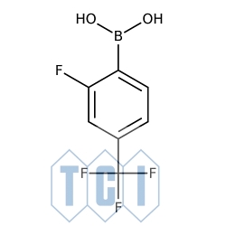 Kwas 2-fluoro-4-(trifluorometylo)fenyloboronowy (zawiera różne ilości bezwodnika) [503309-11-3]