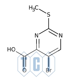 Kwas 5-bromo-2-(metylotio)pirymidyno-4-karboksylowy 97.0% [50593-92-5]