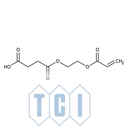 Bursztynian mono(2-akryloiloksyetylu) (stabilizowany mehq) 90.0% [50940-49-3]