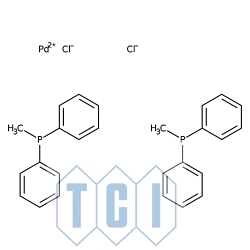 Dichlorek bis(metylodifenylofosfino)palladu(ii) (mieszanina cis i trans) 96.0% [52611-08-2]
