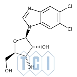 5,6-dichlorobenzimidazol 1-ß-d-rybofuranozyd 98.0% [53-85-0]