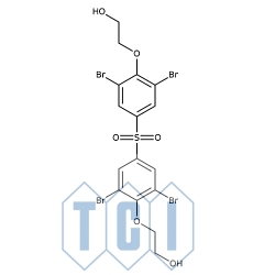 Bis[3,5-dibromo-4-(2-hydroksyetoksy)fenylo]sulfon 96.0% [53714-39-9]