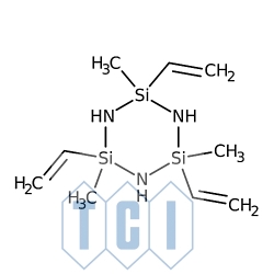 2,4,6-trimetylo-2,4,6-triwinylocyklotrisilazan 97.0% [5505-72-6]