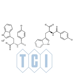Sól wapniowa 4-chlorobenzoilo-l-tryptofanu 98.0% [56116-62-2]