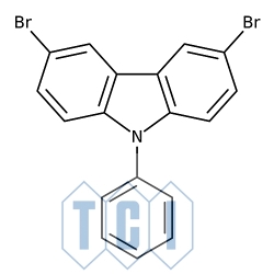 3,6-dibromo-9-fenylokarbazol 98.0% [57103-20-5]