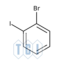 1-bromo-2-jodobenzen (stabilizowany chipem miedzianym) 98.0% [583-55-1]