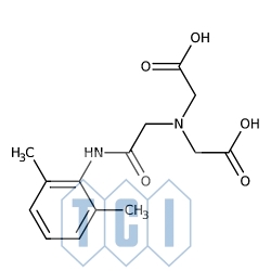 Kwas n-(2,6-dimetylofenylokarbamoilometylo)iminodioctowy 98.0% [59160-29-1]