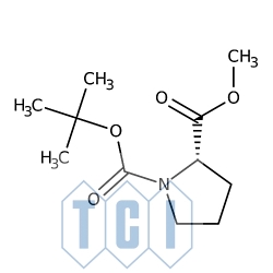 Ester metylowy n-(tert-butoksykarbonylo)-l-proliny 97.0% [59936-29-7]