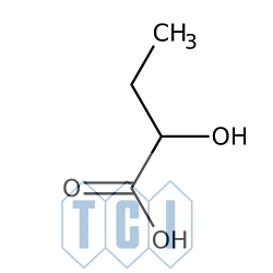 Kwas dl-2-hydroksymasłowy (zawiera wielocząsteczkowy produkt estryfikacji) 95.0% [600-15-7]