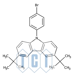 9-(4-bromofenylo)-3,6-di-tert-butylokarbazol 98.0% [601454-33-5]