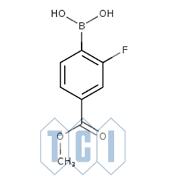 Kwas 2-fluoro-4-(metoksykarbonylo)fenyloboronowy (zawiera różne ilości bezwodnika) [603122-84-5]