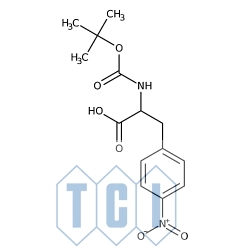 N-(tert-butoksykarbonylo)-4-nitro-d-fenyloalanina 98.0% [61280-75-9]