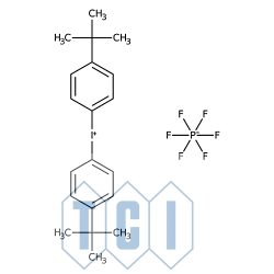 Heksafluorofosforan bis(4-tert-butylofenylo)jodoniowy 98.0% [61358-25-6]