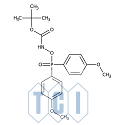 [bis(4-metoksyfenylo)fosfinyloksy]karbaminian tert-butylu 95.0% [619333-95-8]