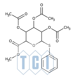 (2,3,4-tri-o-acetylo-1-tio-ß-d-glukopiranozydo)uronian metylu 98.0% [62812-42-4]