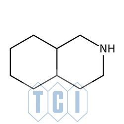 Dekahydroizochinolina (mieszanina cis i trans, głównie izomer cis) 98.0% [6329-61-9]