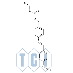 4-[(4-metoksybenzylideno)amino]cynamonian etylu 98.0% [6421-30-3]