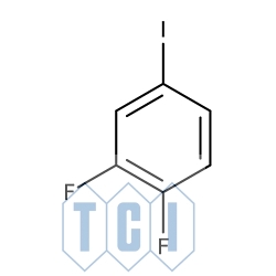 1,2-difluoro-4-jodobenzen (stabilizowany chipem miedzianym) 98.0% [64248-58-4]