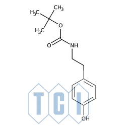 N-(tert-butoksykarbonylo)tyramina 97.0% [64318-28-1]