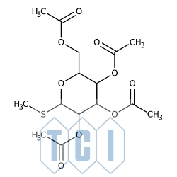 2,3,4,6-tetra-o-acetylo-1-tio-alfa-d-mannopiranozyd metylu (zawiera ok. 5% beta-izomeru) 95.0% [64550-71-6]