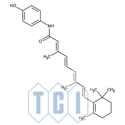 All-trans-n-(4-hydroksyfenylo)retinamid 98.0% [65646-68-6]