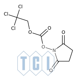 N-(2,2,2-trichloroetoksykarbonyloksy)sukcynoimid 98.0% [66065-85-8]