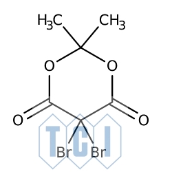 Kwas 5,5-dibromomeldrum (=5,5-dibromo-2,2-dimetylo-4,6-dioksy-1,3-dioksan) 98.0% [66131-14-4]
