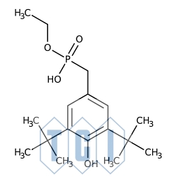 3,5-di-tert-butylo-4-hydroksybenzylofosfonian monoetylu 96.0% [66165-37-5]