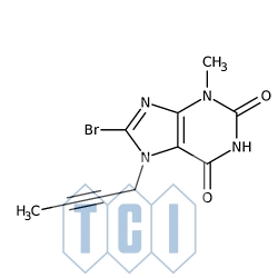 8-bromo-7-(2-butyn-1-ylo)-3-metyloksantyna 98.0% [666816-98-4]