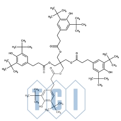 Pentaerytrytol tetrakis[3-(3,5-di-tert-butylo-4-hydroksyfenylo)propionian] 95.0% [6683-19-8]
