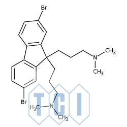 2,7-dibromo-9,9-bis[3-(dimetyloamino)propylo]fluoren 98.0% [673474-73-2]