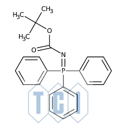(trifenylofosforanylideno)karbaminian tert-butylu 98.0% [68014-21-1]
