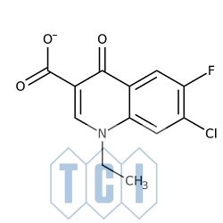 Kwas 7-chloro-1-etylo-6-fluoro-1,4-dihydro-4-oksochinolino-3-karboksylowy 98.0% [68077-26-9]