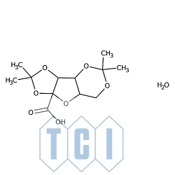 Monohydrat kwasu (-)-2,3:4,6-di-o-izopropylideno-2-keto-l-gulonowego 97.0% [68539-16-2]