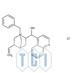Chlorek n-benzylocycynchoniowy [chiralny katalizator przeniesienia fazowego] 98.0% [69221-14-3]