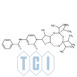 N4-benzoilo-3',5'-o-(1,1,3,3-tetraizopropylo-1,3-disiloksanodiylo)cytydyna 97.0% [69304-43-4]