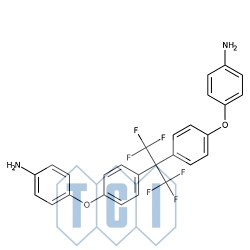 2,2-bis[4-(4-aminofenoksy)fenylo]heksafluoropropan 98.0% [69563-88-8]