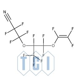 2,2,3,3-tetrafluoro-3-[[1,1,1,2,3,3-heksafluoro-3-[(1,2,2-trifluorowinylo)oksy]propan-2-ylo]oksy] propionitryl 93.0% [69804-19-9]