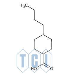 Kwas 4-butylocykloheksanokarboksylowy (mieszanina cis- i trans) 98.0% [71101-89-8]