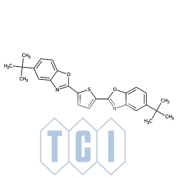 2,5-bis(5-tert-butylo-2-benzoksazolilo)tiofen (oczyszczony metodą sublimacji) 99.0% [7128-64-5]