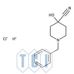 Chlorowodorek 1-benzylo-4-cyjano-4-hydroksypiperydyny 98.0% [71617-20-4]