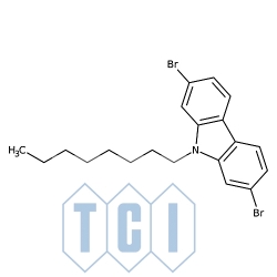 2,7-dibromo-9-n-oktylokarbazol 98.0% [726169-75-1]