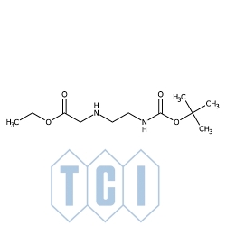 Ester etylowy n-[2-(tert-butoksykarbonyloamino)etylo]glicyny 95.0% [72648-80-7]
