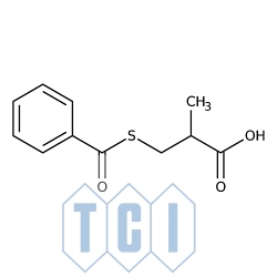 Kwas (s)-3-(benzoilotio)-2-metylopropionowy 98.0% [72679-02-8]