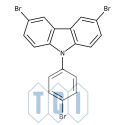 3,6-dibromo-9-(4-bromofenylo)karbazol 98.0% [73087-83-9]