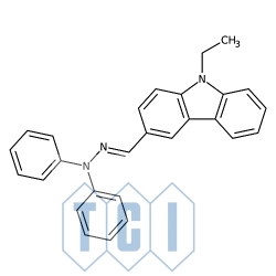 9-etylokarbazolo-3-karboksyaldehyd difenylohydrazon 98.0% [73276-70-7]